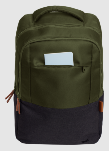 Mochila para portateis Trust LISBOA 16 Polegadas Eco-friendly, Verde