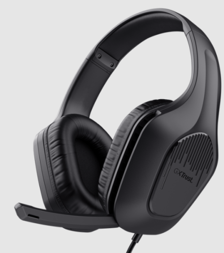 HEADSET TRUST GXT415 ZIROX BLACK 