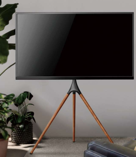 NAPOFIX SUPORTE DE CHAO TRIPE 45">65" FMT600F Preto