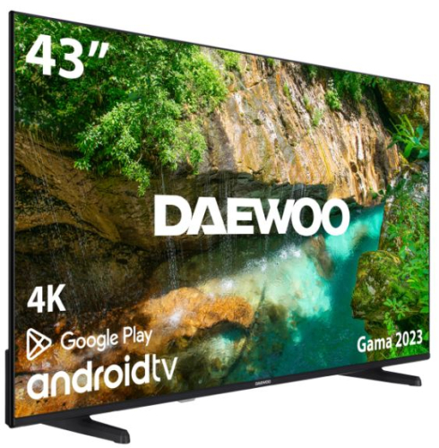 TV LED Smart Daewoo 43 Polegadas 4K Ultra HD Android 43DM62UA                            