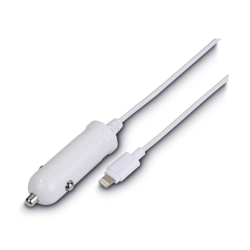 Carregador Isqueiro HAMA 12V Lightning p/iPhone 2,4A Branco  178303
