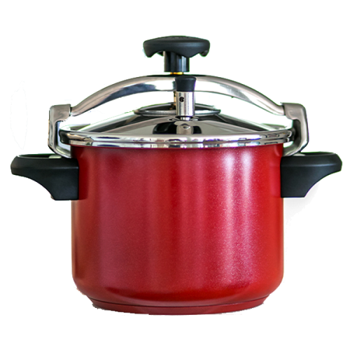 PANELA PRESSÃO SILAMPOS ALUMINIO 6 LT S/CESTO VERMELHA - 64112L018760