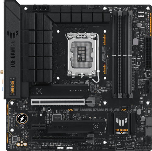 MOTHERBOARD ASUS TUF GAMING B760M-PLUS WIFI, LGA 1700, DDR5, ATX, 90MB1ET0-M1EAY0