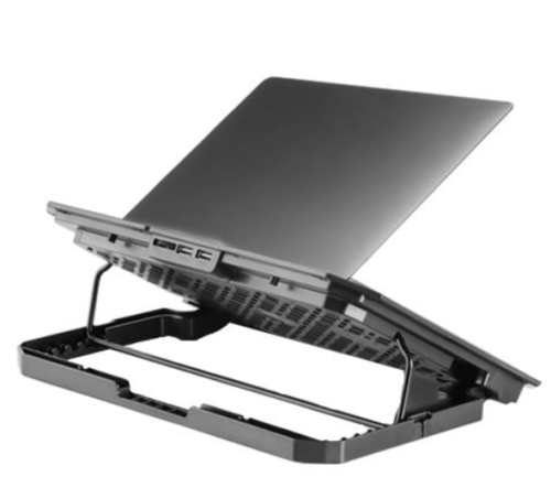 Mars Gaming Base de Refrigeração até 16 Polegadas com suporte para telemóveis