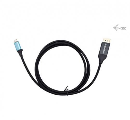 CABO ADAPTADOR I-TEC USB-C DISPLAYPORT BI-DIRECTIONAL 8K/30HZ 150CM