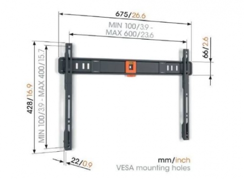 Suporte de TV VOGELS TVM 1605 FIXED 