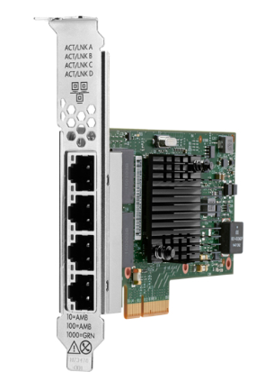 HPE Placa de Rede Broadcom BCM5719 Ethernet 1Gb 4-port BASE-T