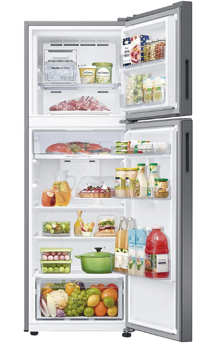 FRIGORIFICO SAMSUNG 2 PORTAS 305L N.FROST 31CG5624S9 Altura:171,5 cm Largura:60 cm Profundidade:64,7 cm Cor Inox 