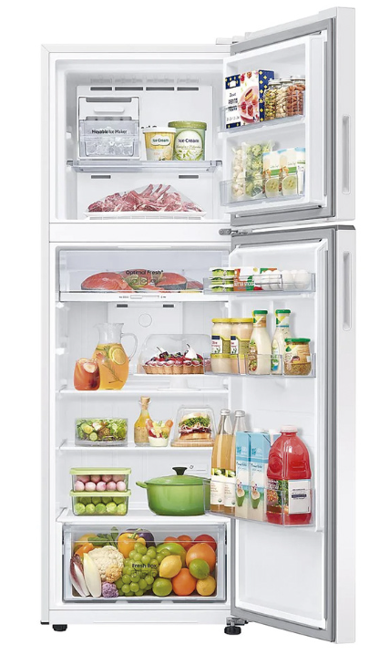 FRIGORIFICO SAMSUNG COMBINADO 2PORTAS 305L NO FROST 31CG5624WW Largura 60cm Altura 171.5cm Profundidade 64.7cm Cor Branca 
