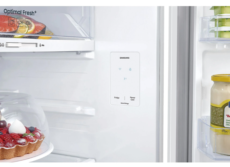 FRIGORIFICO SAMSUNG COMBINADO 2PORTAS 305L NO FROST 31CG5624WW Largura 60cm Altura 171.5cm Profundidade 64.7cm Cor Branca 