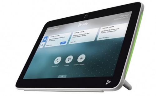 Poly TC10 Sem cabo de alimentação controlador de toque Certificado para Salas Zoom branco Replaces Poly SKU 2200-37760-001, 875J5AA#AC3