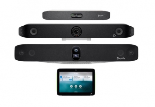 Barra de vídeo Tudo-em-Um branco HP Poly Studio X52 8D8K9AA