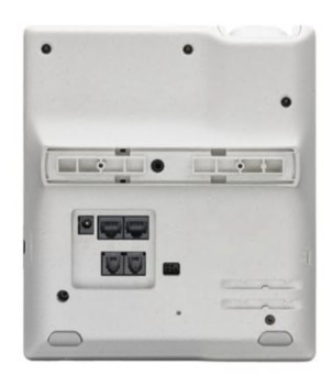 Telefone Poly Edge E320 VoIP com interface Bluetooth tridirecional capacidade de chamada SIP preto