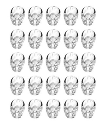 Auriculares/Eargels Pequenos para Headset Poly CS540, Pack de 25 – HP Poly 85Q25AA