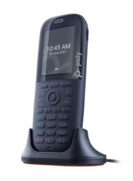 Extensão de auricular sem fios com identificação do chamador/chamada em espera DECT tridirecional capacidade de chamada preto