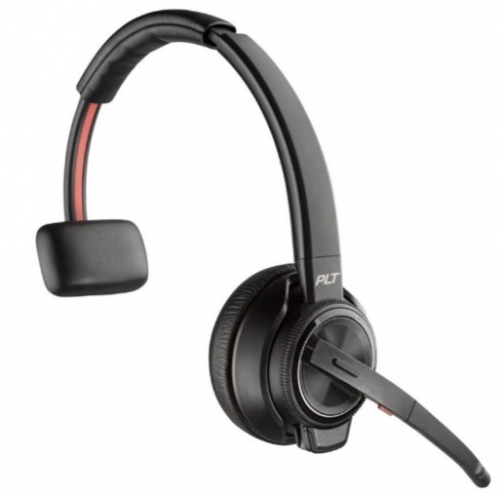 Auscultadores Poly Savi 8210 UC DECT DECT USB-A via adaptador Bluetooth preto