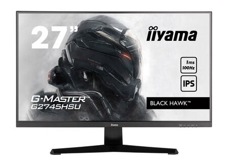 Monitor Gaming Master IIYAMA G2745HSU-B1 27" FHD IPS 100hz HDMI USB DP Preto/Fosco 