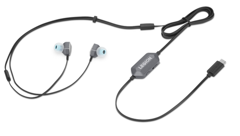  Auriculares Gaming Legion LENOVO E5107.1 RGB GXD1N40797 CInza Escuro 