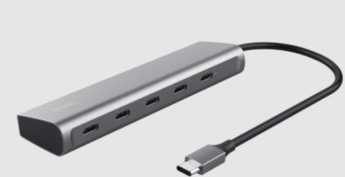 Trust Conector USB-C de 5 Portas