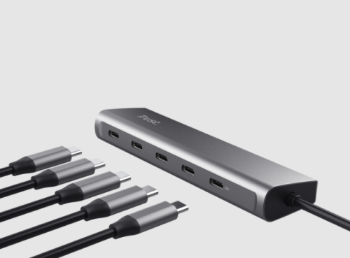 Trust Conector USB-C de 5 Portas