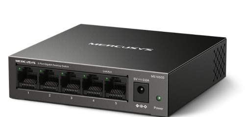 Mercusys 5-PORT GIGABIT Desktop SWITCH
