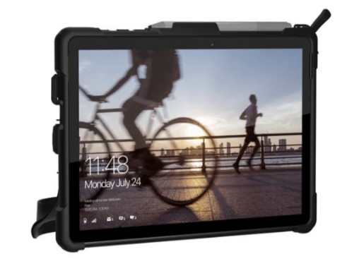 Capa UAG para tablet resistente borracha gelo ara Microsoft Surface Go 3/Go 2/Go