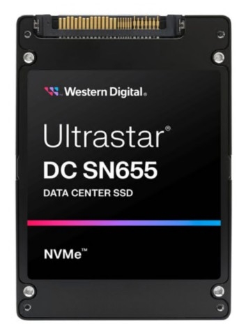 Disco WD Ultrastar DC SN655 WUS5EA138ESP7E1 SSD 3.84TB 2.5" U.3 PCIe 4.0 (NVMe), 0TS2458