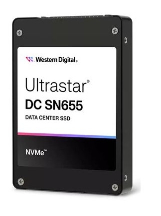 Unidades Internas SSD WD Ultrastar DC SN655 WUS5EA138ESP7E3 3.84 TB 2.5" - U.3 PCIe 4.0 (NVMe)