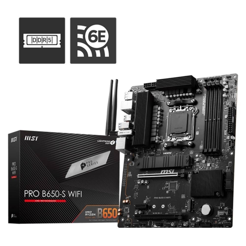 MB MSI PRO B650-S WIFI SKT AM5 4xDDR5 HDMI/DP ATX