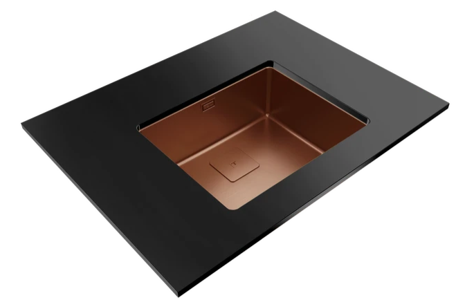 LAVA.LOUÇAS TEKA FLEXLINEARS1550.40COB Metallic Edition Cor Cobre