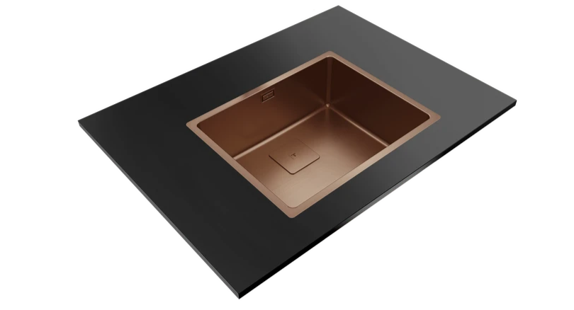 LAVA.LOUÇAS TEKA FLEXLINEARS1550.40COB Metallic Edition Cor Cobre
