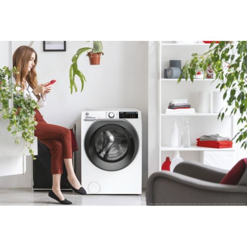 MAQUINA LAVAR ROUPA HOOVER 10K.WI-HW410AMBC7/1S Instalação Livre, 10 kg, 1400 RPM, Classe A, Branco Alt: 85 cm Larg: 60 cm Prof: 58 cm