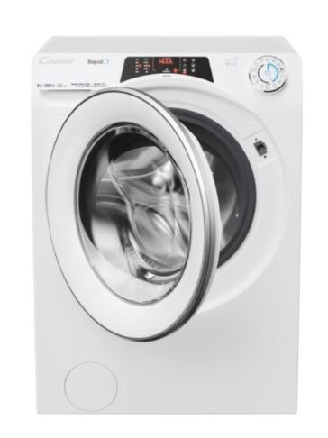 Maquina Lavar Roupa CANDY 1200R 8Kg WIF RO284DWMS7/1S Livre Classe A, Branco, 16 Número de programas, L x P x A (cm) 60x53x85