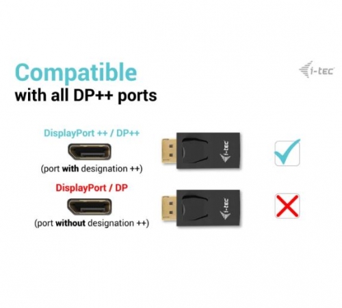 ADAPTADOR I-TEC PASSIVO DISPLAYPORT PARA HDMI (MAX 4K/30HZ)
