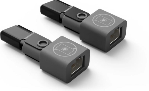 Acoplador Logitech Rally Mic Pod Cat - PRETO