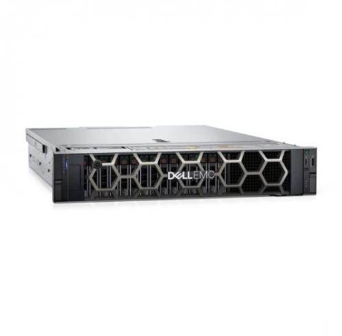 Servidor Dell PowerEdge R550 montável em bastidor Xeon Silver 4314 RAM 32 GB SSD 480 GB sem SO preto