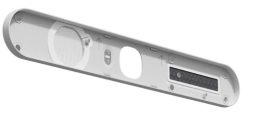 Tampa Logitech 952-000146 de videoconferência limpável frontal para Rally Bar Huddle