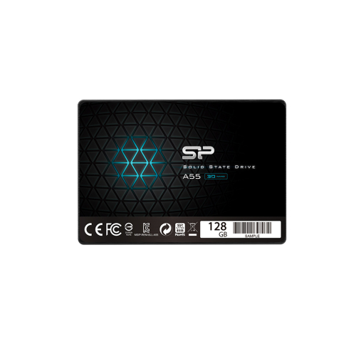 Disco SSD 2.5 SATA Silicon Power 128GB Ace A55-460R/360W SP128GBSS3A55S25