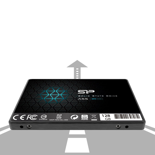 Disco SSD 2.5 SATA Silicon Power 128GB Ace A55-460R/360W SP128GBSS3A55S25