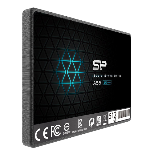 Disco SSD 2.5 SATA Silicon Power 512GB Ace A55-500R/450W SP512GBSS3A55S25