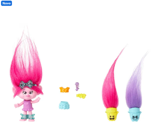 TROLLS - Mini Hair Pops Popy HNF10
