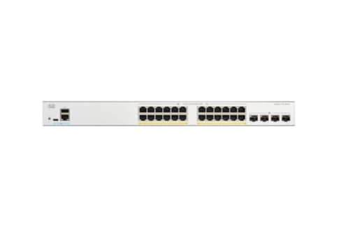 Switch de rede Cisco Catalyst 1300 24p GE PoE 4x10G SFP+ 8658375