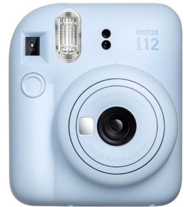Máquina Fotografia Fujifilm Instax Mini 12 Azul - INSTAXMINI12BLUE