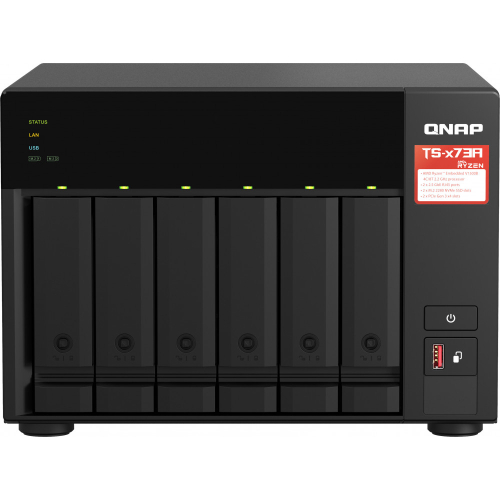 6-bay NAS AMD Ryzen V1000 series V1500B