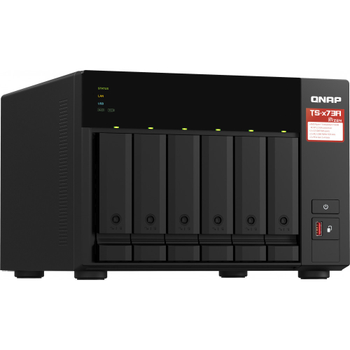 6-bay NAS AMD Ryzen V1000 series V1500B