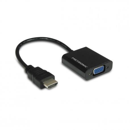 Conversor HDMI/VGA +JACK-370274 METRONIC