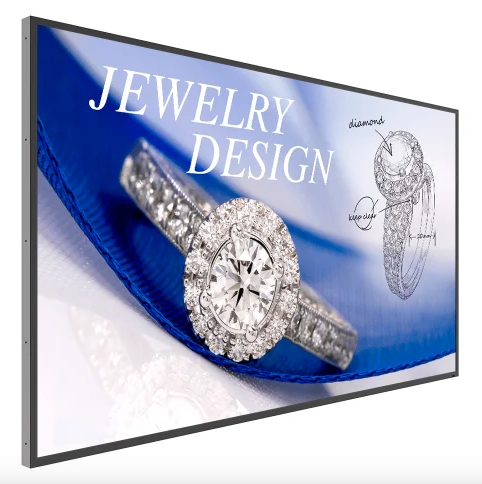 BenQ 55 polegadas ST5502S Painel plano de sinalização digital 139,7 cm LCD 400 cd/m² 4K Ultra HD Preto