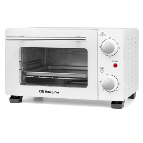 FORNO ELECTRICO ORBEGOZ.10L.800W.TEMPOR.BR-HO975 BRANCO