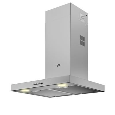 Exaustor Chaminé de Parede Beko BHCB 61622 BXH 60 Cm Inox 1 Motor 