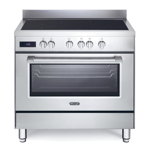 Fogão Indução com Forno Elétrico Aço Inoxidável PRO 96 MX IN ED